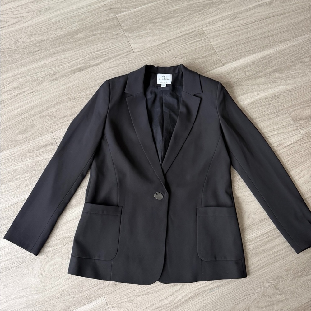 Classic Black Suit Jacket